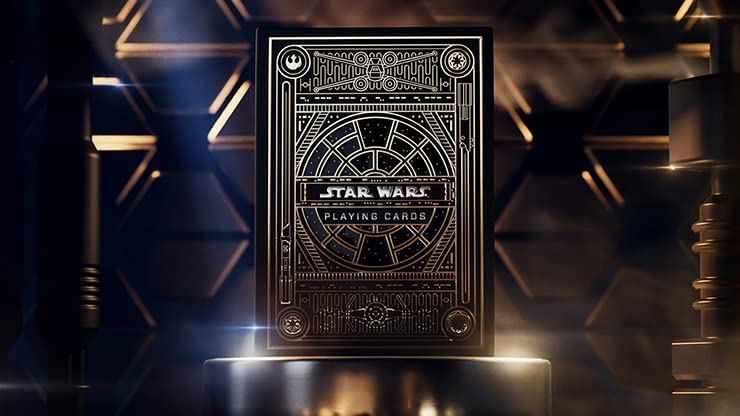 Murphy's Magic Supplies, Inc Juego de cartas Star Wars Gold Edition de Theory11