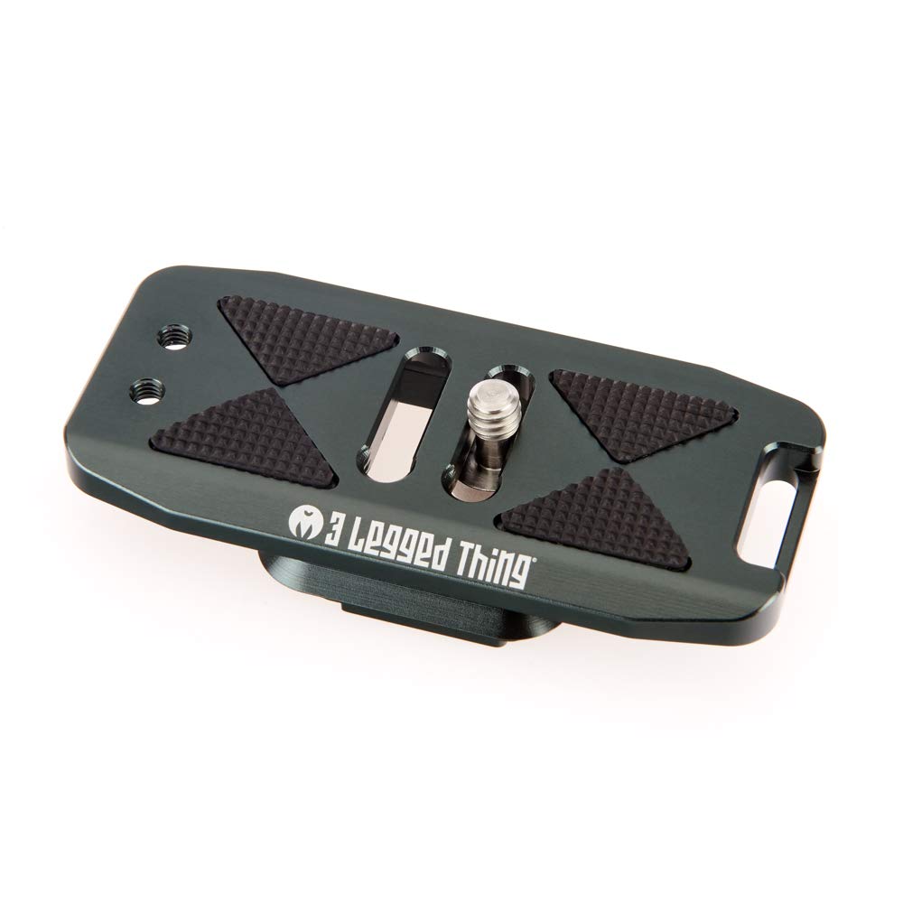 3 Legged Thing 85mm Base Plate for Ellie PD Capture and Arca - Grey