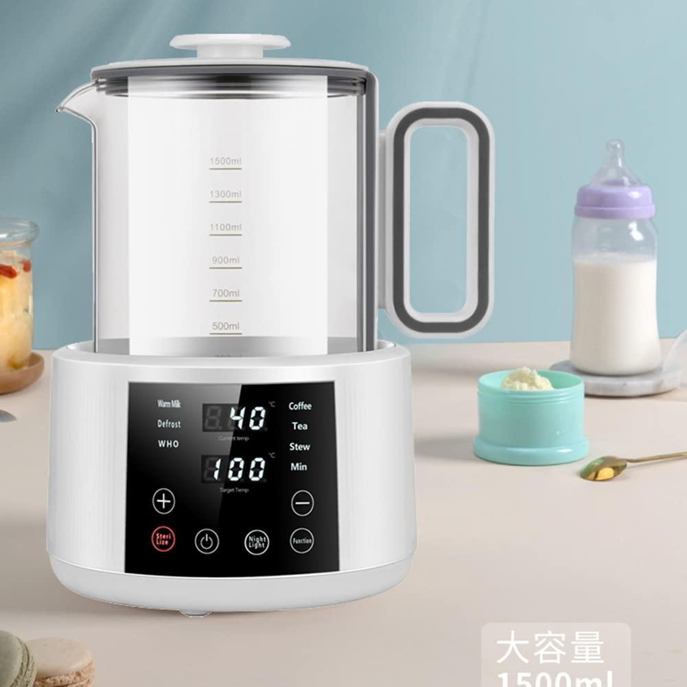 Carriere Scaldabiberon Scaldabiberon Intelligente 6In1 Riscaldatore Veloce per Alimenti per Bambini per Latte Materno/Formula/Latte/Tè/Caffè Euplug