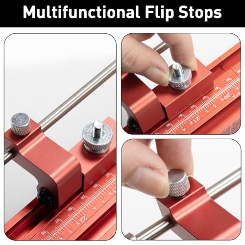 Image of Track Saw Parallel Guide System for Woodworking Repeatable Rip Cuts for Track Saw Guide Rail Compatible with Festool, Makita, Milwaukee