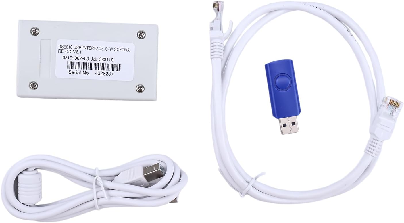 PC Interface Kit Module P810 Compatible with Deep Sea Generator Controllers DSE710 DSE720 DSE5110 DSE5120 DSE5210 DSE5220 DSE810