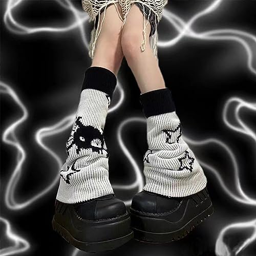 Image of Sexybody Women's Leg Warmers Fashion Knit Warmers Long Socks Cute Y2K Kawaii Japanese Lolita Harajuku Accessories for Girls