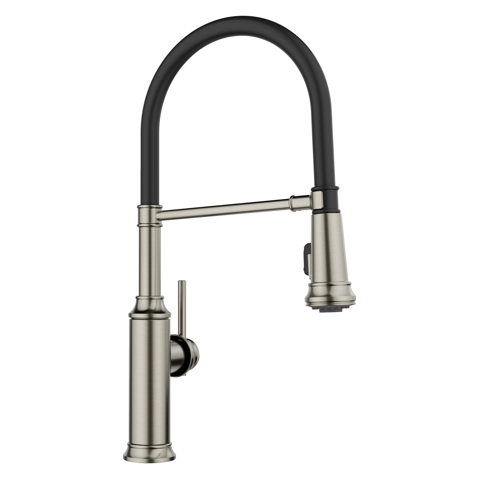 BLANCO 443246 Empressa Pull-Down Semi-Pro Kitchen Faucet - 1.5 GPM - Satin Platinum