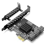 Esta tarjeta PCIe SATA le permite ampliar seis unidades SATA SSD o ópticas de 6 Gb/s.