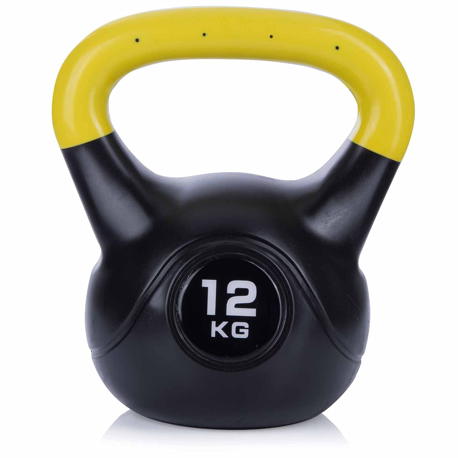Body & Mind® Kettlebell Ball hantla plastikowa 2-20 kg - Hantla treningowa do treningu siłowego - Profesjonalna hantla fitness swing