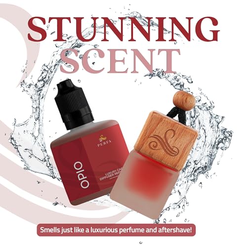 Image of Opio Gift Set Car Air Freshener for Women | Perfume Inspired Car Fragrances | Strong Automotive Freshener with Odor Eliminator Technology | Long Lasting Automotive Freshener by Perfa