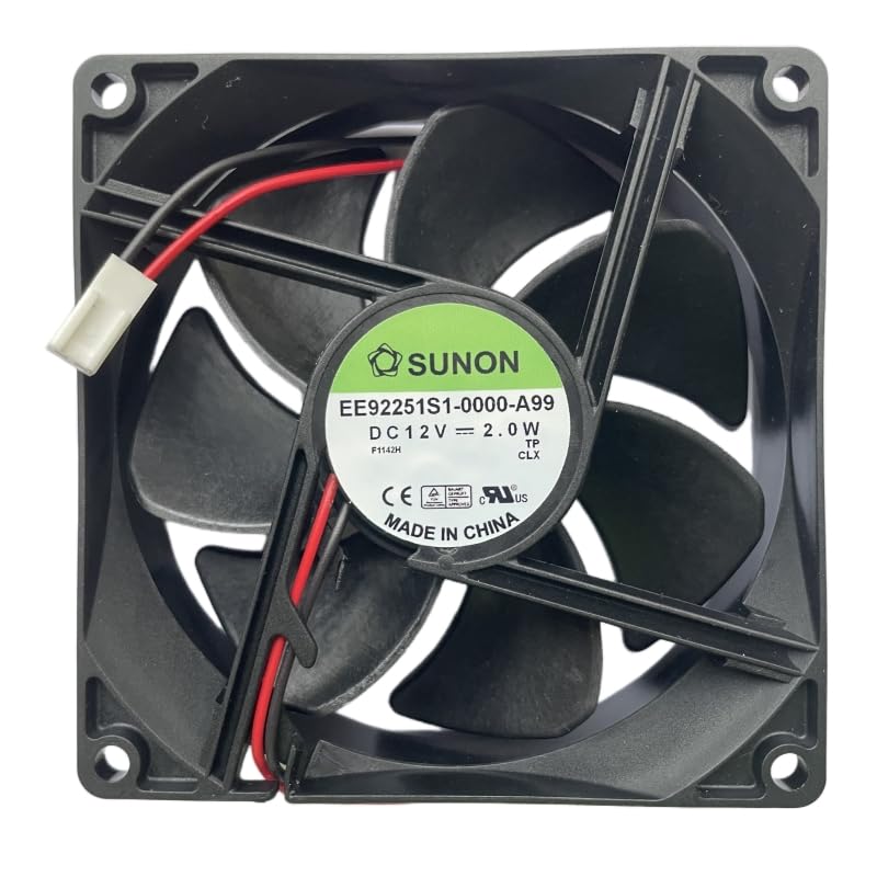 Amazon.co.jp: EE92251S1-0000-A99 DC 12V 2.0W 90x90x25mm サーバー