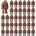 Chunful 36 Pcs Mini Bigfoot Figurines Gifts Little Sasquatch Bulk Miniature Bigfoot for Party Favors Sasquatch Fans Valentine Birthday Gifts for Men Women Home Bookcase Living Room Scenes Decor