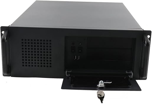 4U Server Case Rackmount Computer ATX/M-ATX/Mini-ITX Chassis, 2x USB 2.0, 7x 3.5 HDD Bays, 2x 5.25 Drive Ways, 1x 120mm Fan Included