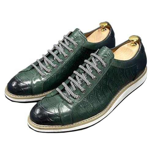 Dress Shoes for Men Men's Real Leather Casual Flat Shoes Comfortable Stylish Everyday Footwear