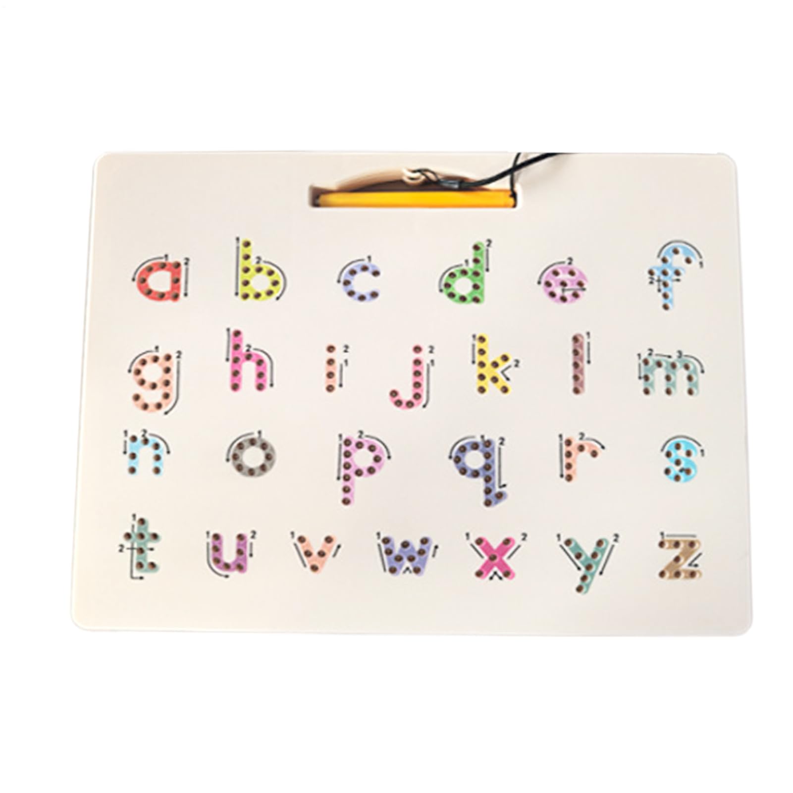 Pizarra Magnética De Letras para Calco,Letras Magnéticas De Doble Cara | Puzzle Escritura Juguetes Bebé Guardería Hogar