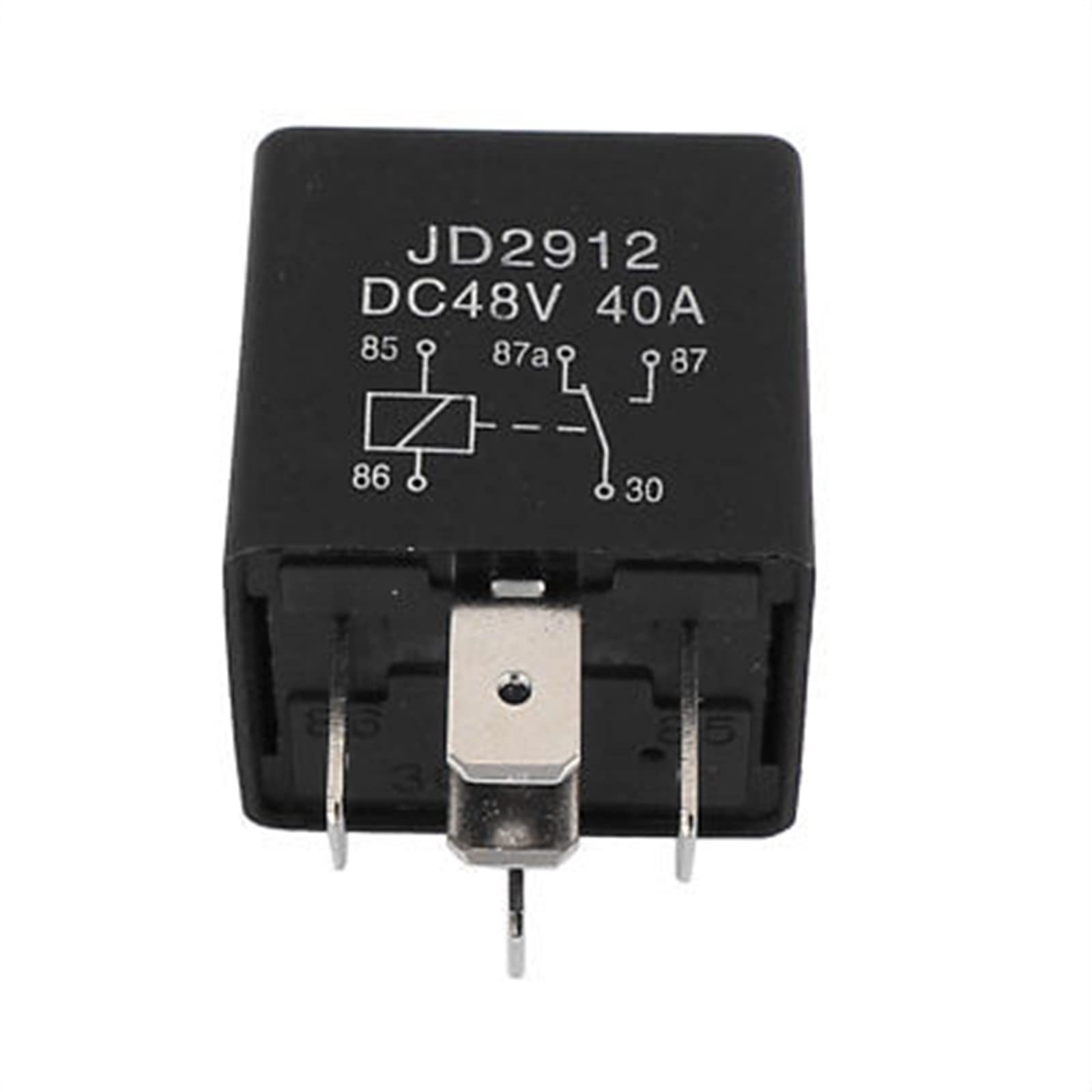 VDOQTLJT JD2912 DC 48V Coil 40A 5 Pins SPDT Vehicle Car Security Power Relay 10pcs