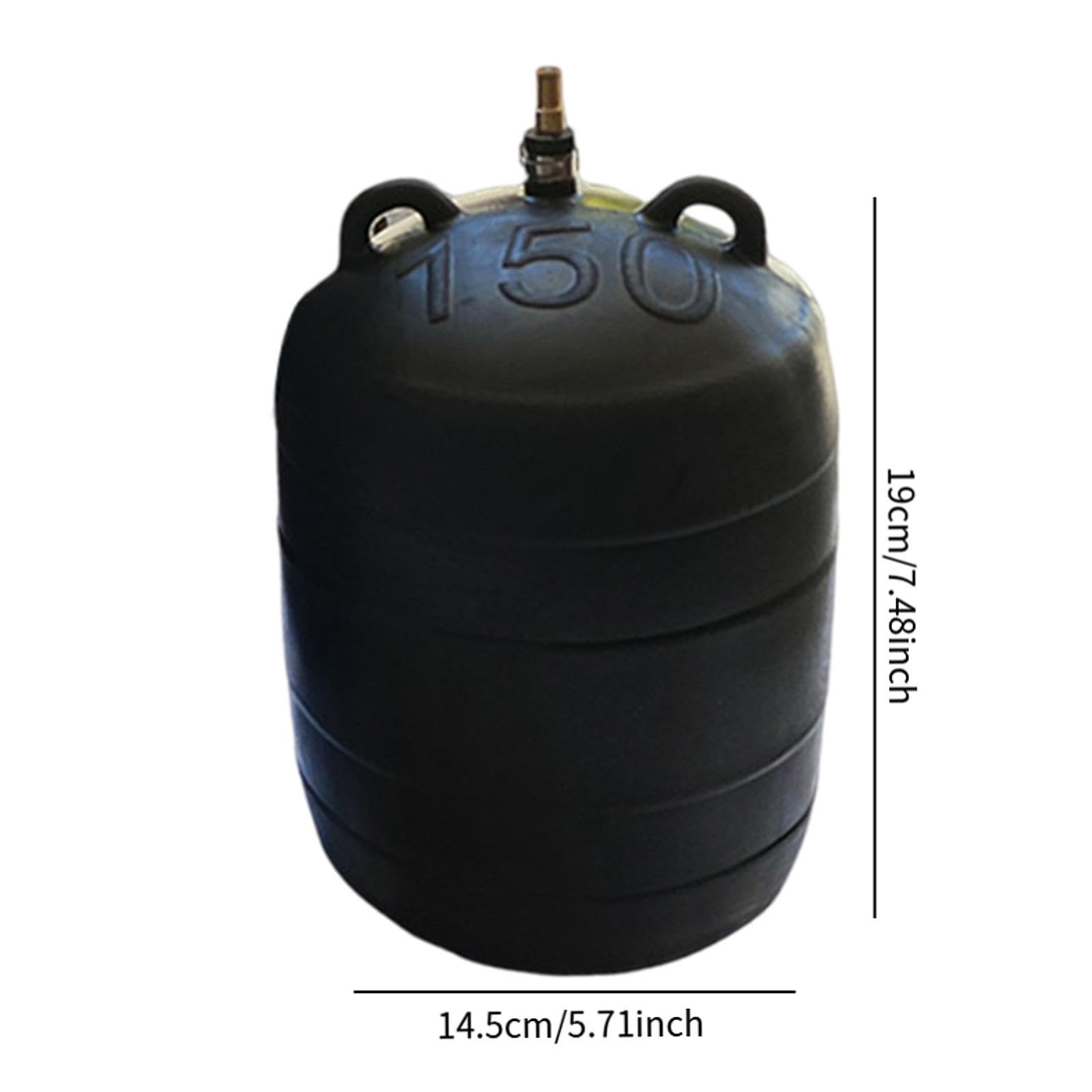 F Fityle Bouchon de Tuyau Gonflable, Bouchon de Test D'égout, Réparation D'hiver, Boule de Test de Plomberie Professionnelle pour Lavabo, Douche, Toi, DN150 160mm