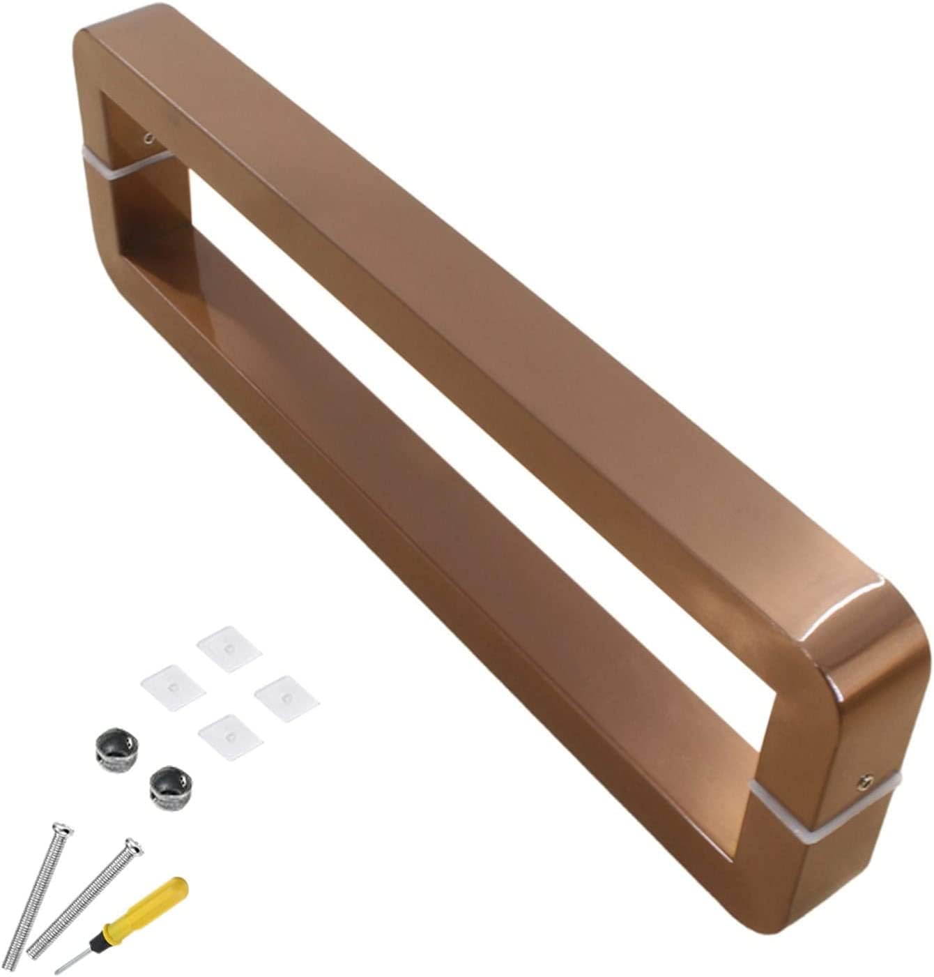 Poignée de porte de grange coulissante en acier inoxydable en forme de H double face