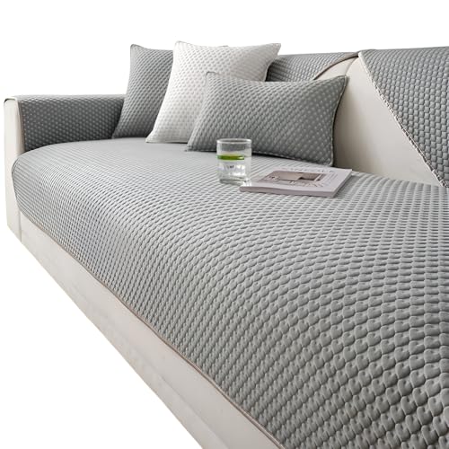 [Caividom]�y�A�C�X�V���N�\�t�@�J�o�[�z �ėp �y�X���̗����z ���\�t�@�J�o�[ ���C�� �h�o �R���r�l�[�V�����\�t�@�Ή� ���K�ȉẴ� 70×180cm �O���[�P�F