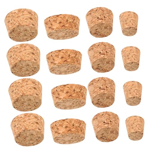 NAMOARLY Cork Wine Bottle Stoppers Pcs Reusable Tight Seal for Wine Glass Bottles Bulk Corks