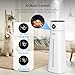 JRD Humidifier Large Room 8L/ 2.1Gal, Ultrasonic Cool Mist for Bedroom, Quiet Humidifier with Remote Control, 10 Mist Modes, 24H Timer, Night Light, AI Mode, 40H Run for Home Office Baby Pets