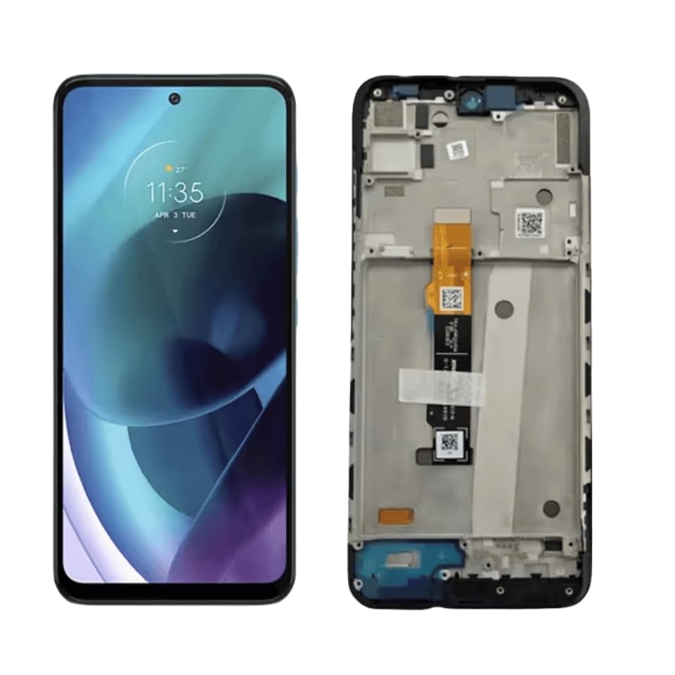 Écran LCD Moto G71 5G tactile cassé réparation avec ce bloc noir YOOOKOOO