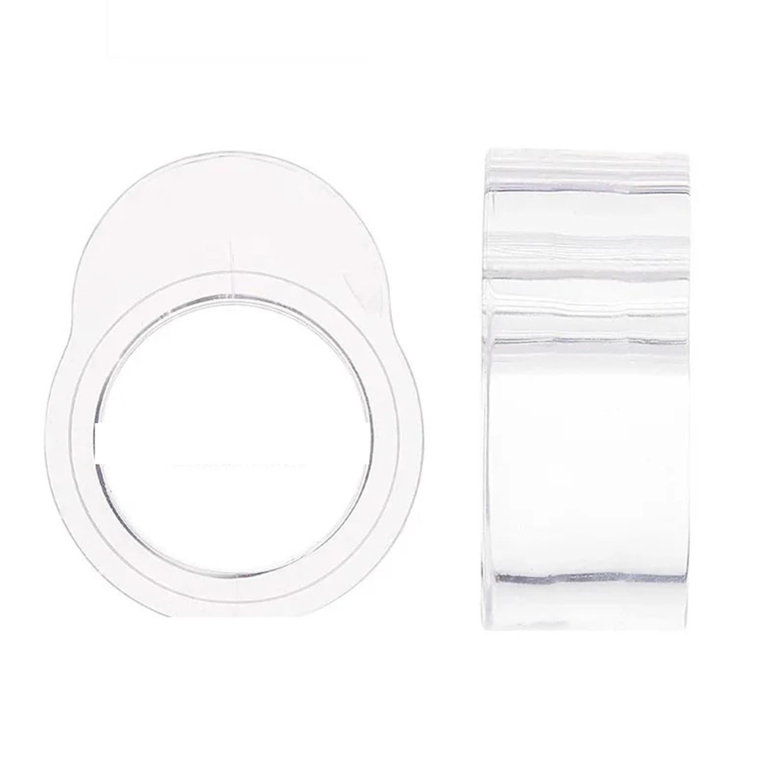 Door Stop Transparent Door Handle Protector Anti Collision Bumper Household Essentials Stopper Home Improvement Wall(Single Ring,8PCS)