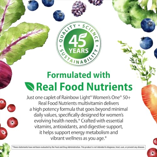 Rainbow Light Womens One + Multivitamin 50 Plus