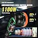 BATOCA 2026 T1 Exzenter Poliermaschine Orbital 15mm,1100W Polier Set