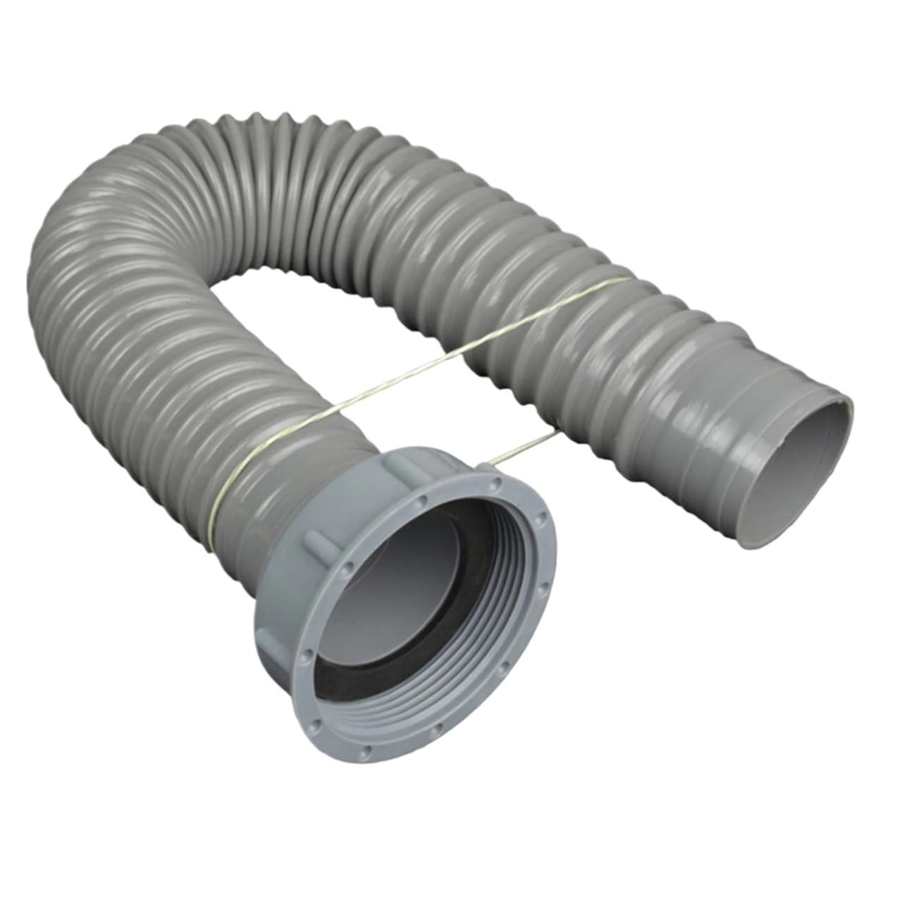 Tubo Di Ricambio for Prolunga Di Scarico Delle Acque Reflue Del Tubo Di Scarico Della Lavatrice | Composito in PVC PP, lunghezze estensibili multiple, raccordo domestico a installazione diretta(120cm-1PC)