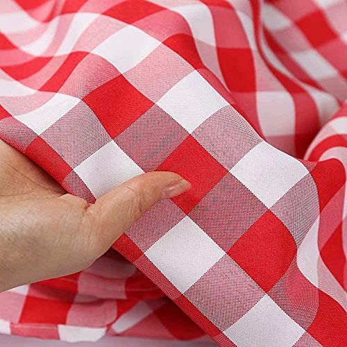 Nappe rectangulaire imperméable antitache à carreaux pour table - 7