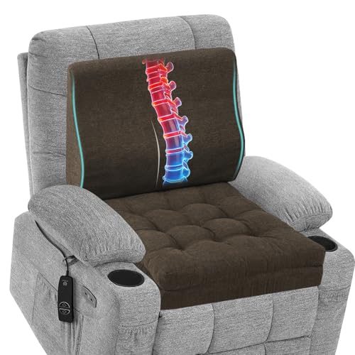 baibu Memory Foam Recliner Cushion Set