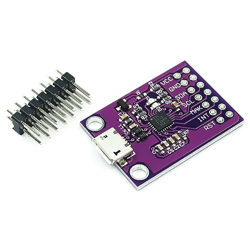 HiLetgo CP2112 Debug Board USB to SMBus I2C Communication Module Micro USB2.0 CP2112 Evaluation Debugging Board for USB Dongle Data Recording