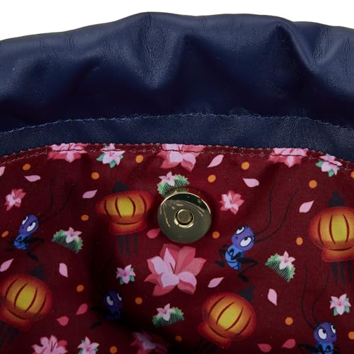 Loungefly Disney Mulan Castle Cinch Sack Crossbody Bag4