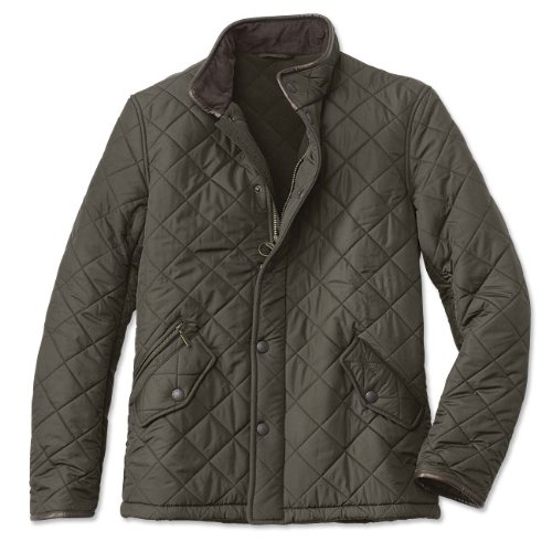 Barbour Powell Jacket, Olive, Xx Large