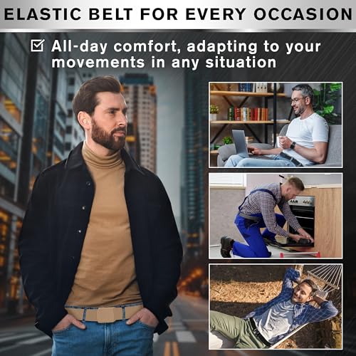 Image of TECEUM Tactical Belt - Heavy-Duty & Quick Release - Military, Work, Rigger, Duty & Utility Belt for Men