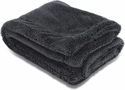 1600 Gsm Mikrofiber Araç Kurulama Bezi, Lacivert, 42x42 CM