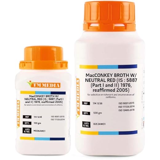 MacConkey Broth w/Neutral Red 100gm