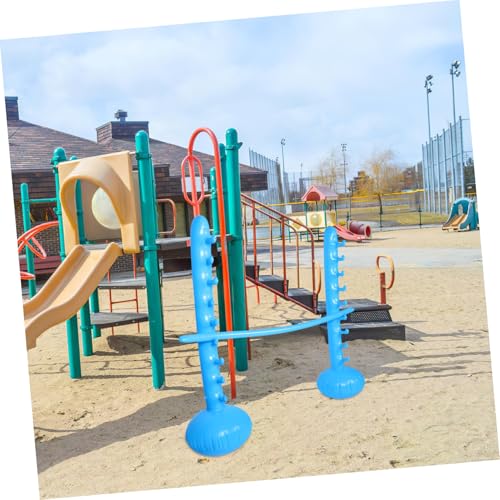 Poteau Gonflable Interactif pour Jeu de Saut Enfant Intérieur Extérieur