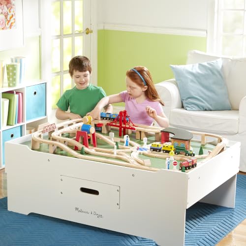 Melissa & Doug Deluxe Wooden Multi-Activity Play Table - image 8