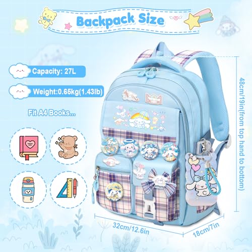 KIEAL Anti-Theft Backpack Set