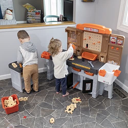 Step2 489099 Pro Play Kids Workshop Play Set, Indoor/Oudoor Tool Bench, Toddlers Ages 3+ Years Old thumb #3