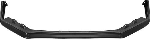 Miniatura 2 de HECASA Borde de parachoques delantero compatible con Subaru WRXWRX STI (Sedan) 2015-2021, protección divisora debajo de la barbilla, color negro