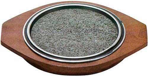 5-1002-8 Grill Pan, Gray, Diameter 6.9 x 8.7 inches (17.5 x 22 cm), Stone/Aluminum