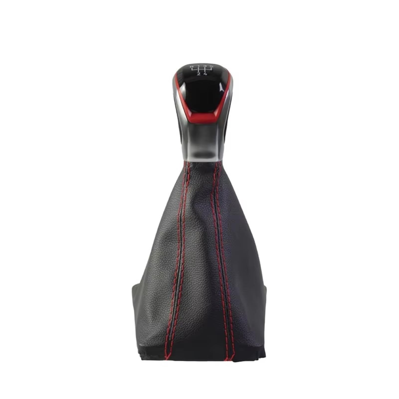 CPDDNGZMKK Gear Shift Knob Lever 5/6 Speed Change Shifter Handball with Gaiter Boot Cover 5H1 711 113 5H1711113 Gear Lever Shift Knob for Golf 8 MK8 Manual