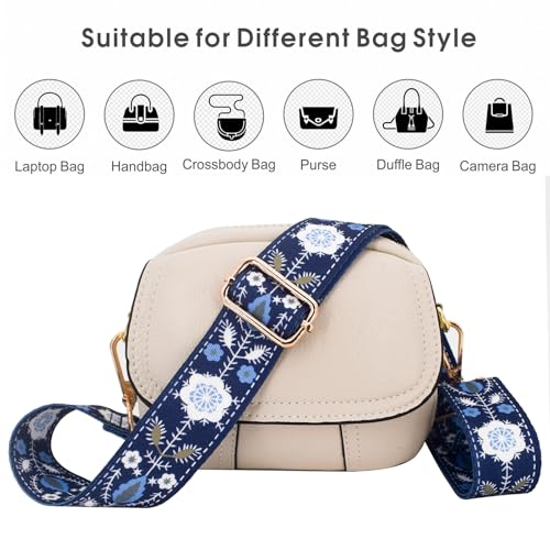 Image of Replacement Purse Strap Shoulder Strap Adjustable Crossbody Strap for Women Crossbody Wide Shoulder Bag