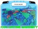 Life Made Better Tinker Toys Case, Toy Storage Carrying Box. Figures Playset Organizer. Accessories for Kids by LMB