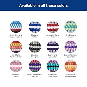 Blueberry Pet 3M Reflective Dog Collars | Adjustable Dog Collar w/Multi-Colored Stripe - Mixed Tone Rainbow Color | Nylon Pet Collars for Dogs & Refflective Dog Collar for Large Dogs Blueberry Pet 3M Reflective Dog Collars Adjustable Dog Collar wMulti Colored Stripe Mixed Tone Rainbow Color Nylon Pet Collars for Dogs Refflective Dog Collar for Large Dogs