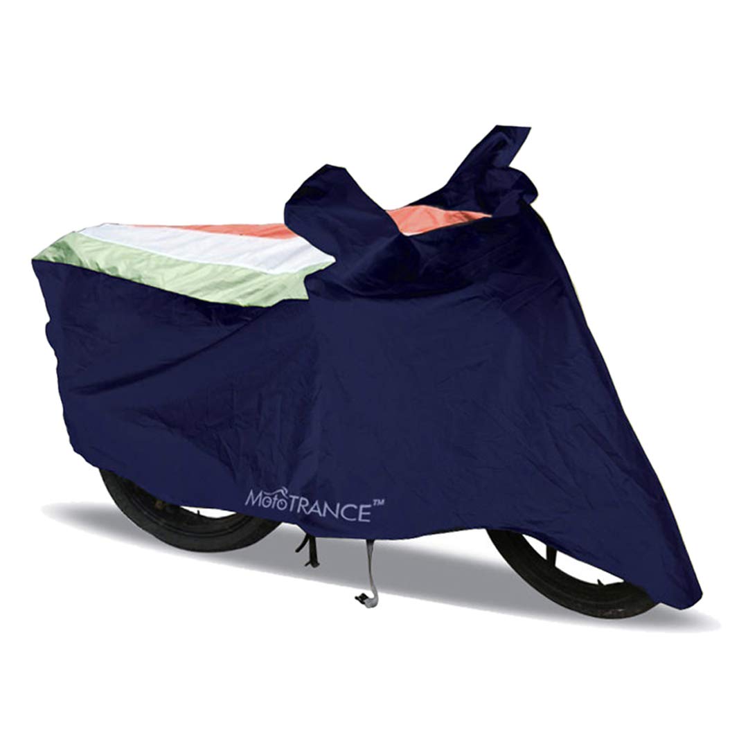 Mototrance Sporty Arc Blue Freedom Tri Bike Body Cover Compatible with Okinawa Lite 2019