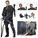 terminator 2 model t-800 action figure Produktgröße: 18 cm. Terminator Figur 2 Judgment Day T-800 Arnold Schwarzenegger T-800 Actionfigur Modell Spielzeug Puppe Geschenk