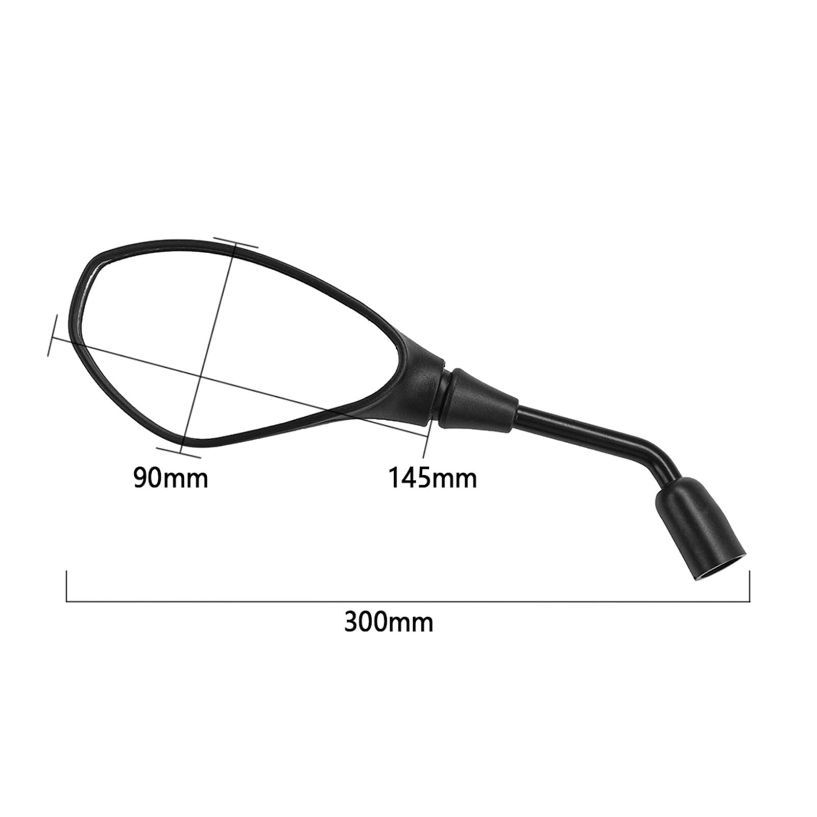 Rétroviseurs Latéraux De Moto Universels, 10mm, pour BM&W S1000XR S1000R R NineT R1200GS R G310R G310GS R1250GS Rétroviseur Garnitures