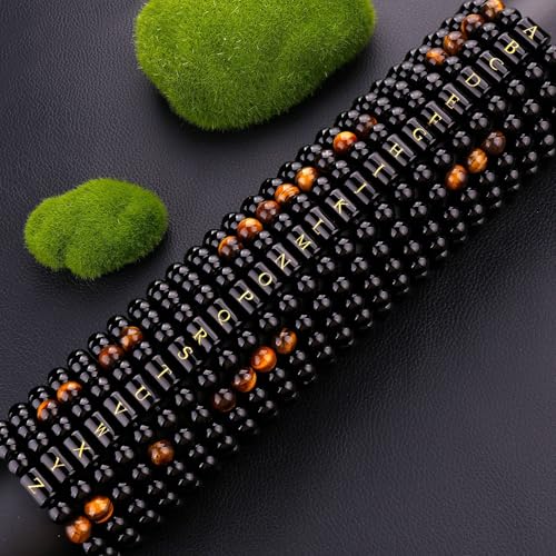 Pulsera con iniciales para hombres miniatura 6