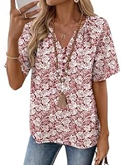 Wine Red White Floral