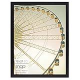 Snap 18 by 24 Inch Black Photo Picture Frame, 18x24,